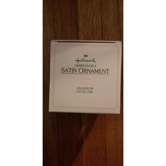 1981 Hallmark Grandson ornament, NEW - Picture 2 of 4